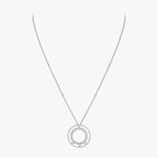 [LUXE]Move Romane Long Pave_-Set Diamond Necklace