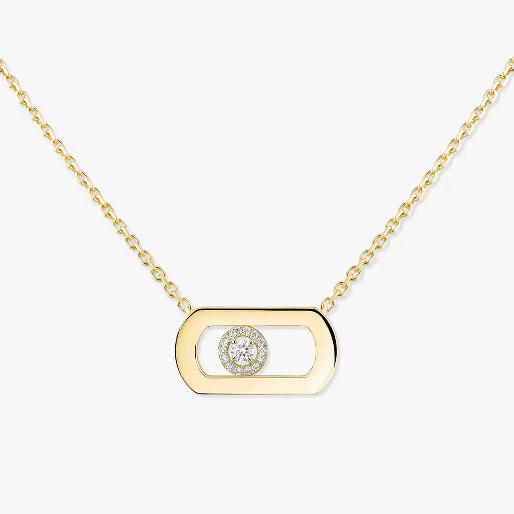 [LUXE]So Move Diamond Necklace in Gold