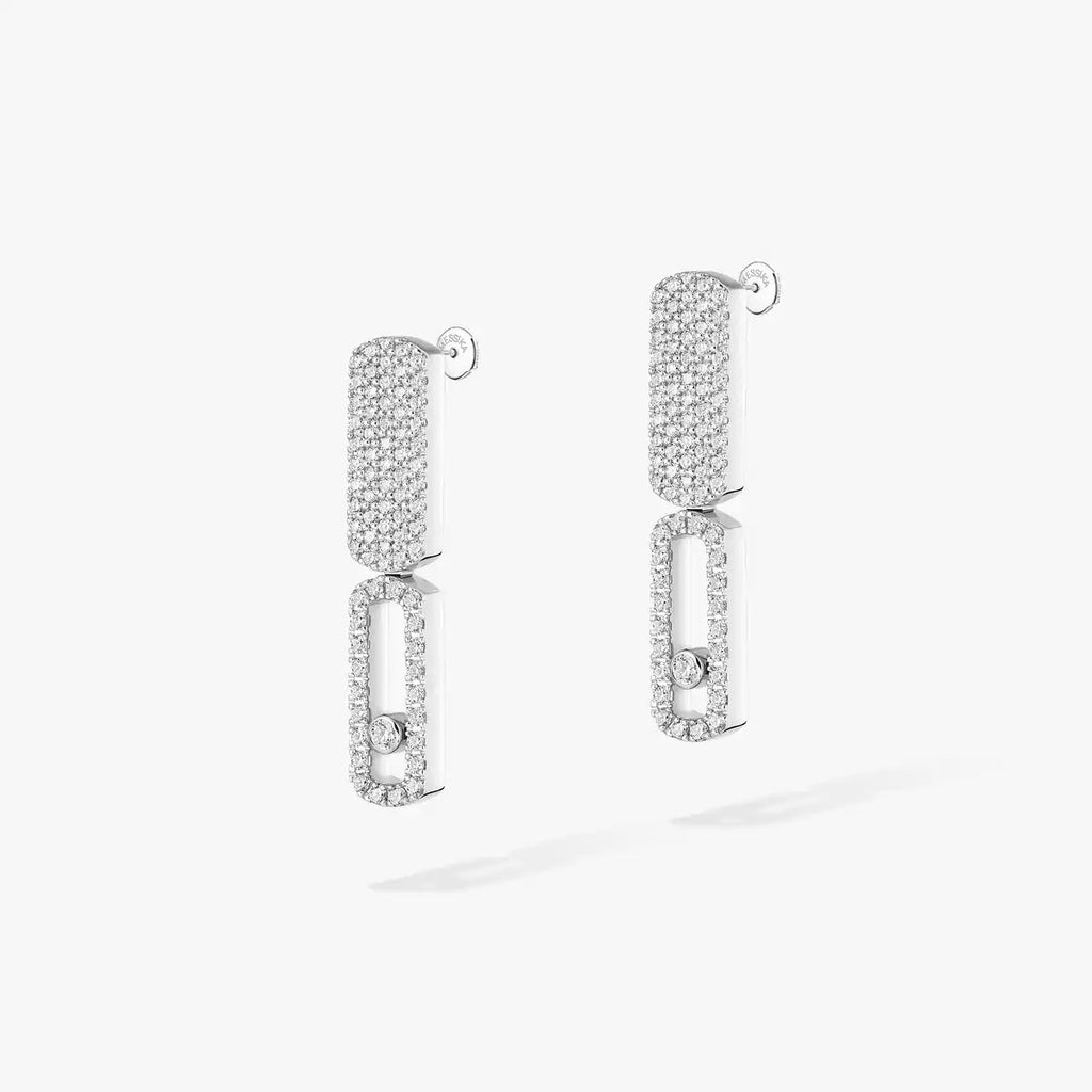 [LUXE]Imperial Move SM Diamond Earrings