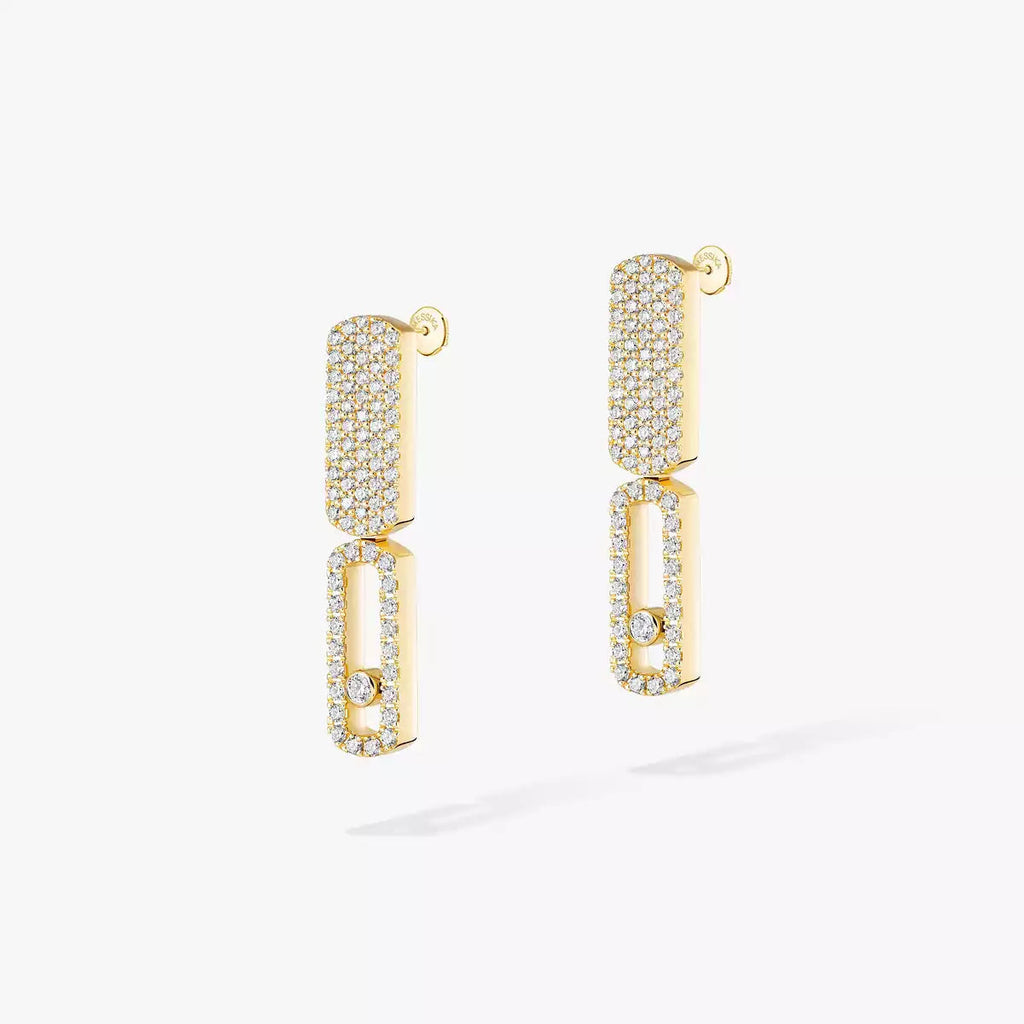[LUXE]Imperial Move SM Diamond Earrings