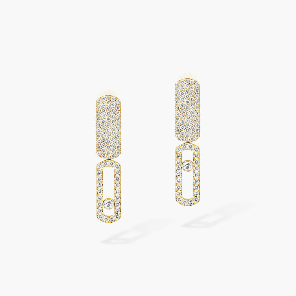 [LUXE]Imperial Move SM Diamond Earrings