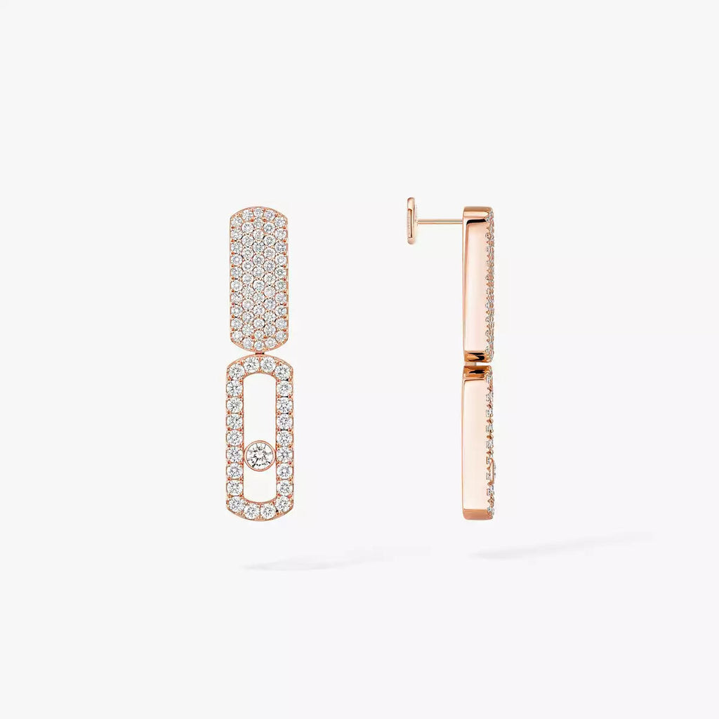 [LUXE]Imperial Move SM Diamond Earrings