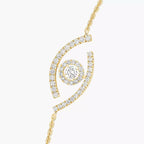 [LUXE]Lucky Eye Pave-Set Diamond Bracelet