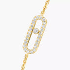[LUXE]Move Uno Diamond Bracelet