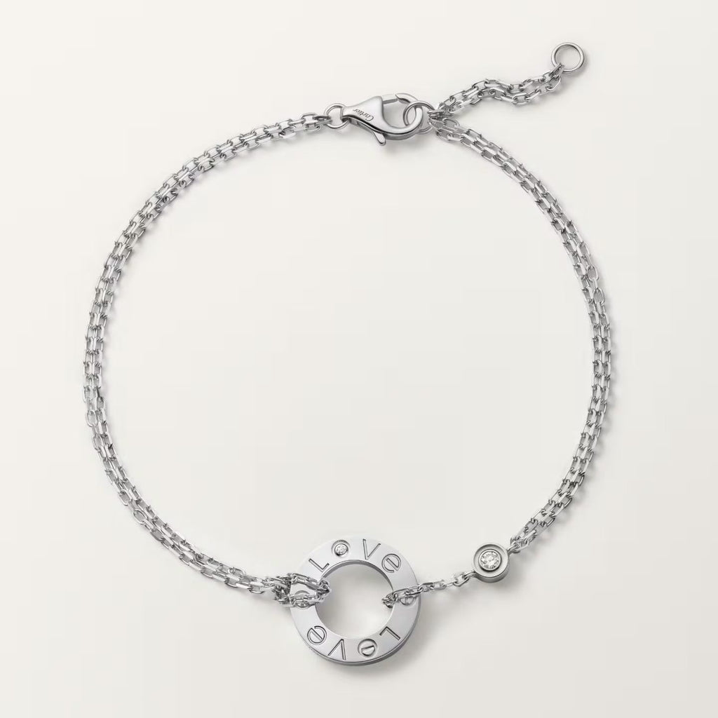 [Luxe Jewelry]LOVE BRACELET 2 DIAMOND