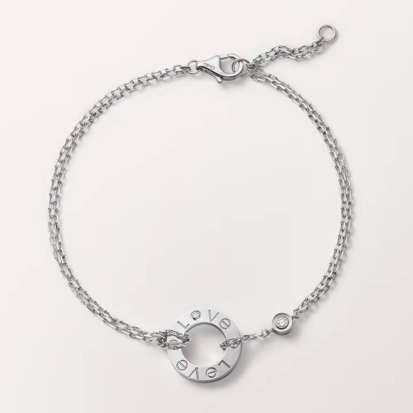[Luxe Jewelry]LOVE BRACELET 2 DIAMOND