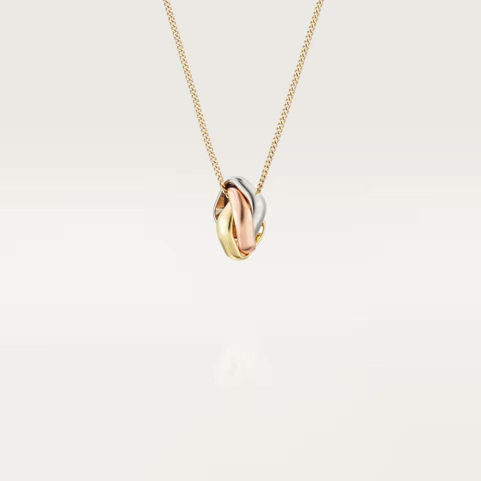 [Luxe Jewelry]TRINITY CUSHION NECKLACE COLLECTION