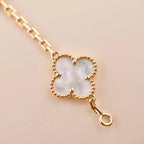 [Luxe]CLOVER WHITE PEARL MOP 5 MOTIF BRACELET COLLECTION