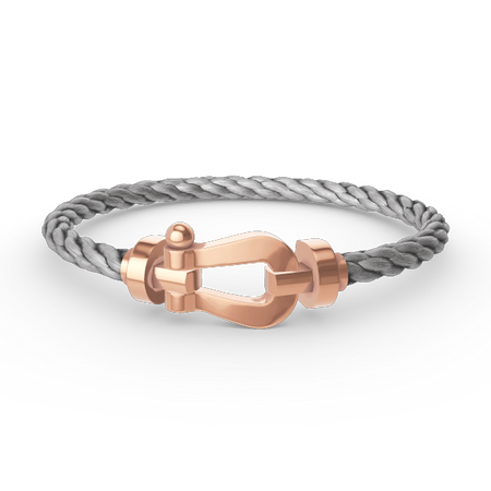 [Luxe]FORCE LARGE HORSESHOE NO DIAMOND BRACELET ROSE GOLD