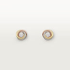[Luxe Jewelry]TRINITY STUD DIAMOND EARRINGS