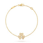 [Luxe]FRIVOLE GOLD FLOWER DIAMOND BRACELET