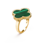 [Luxe]CLOVER MALACHITE RING