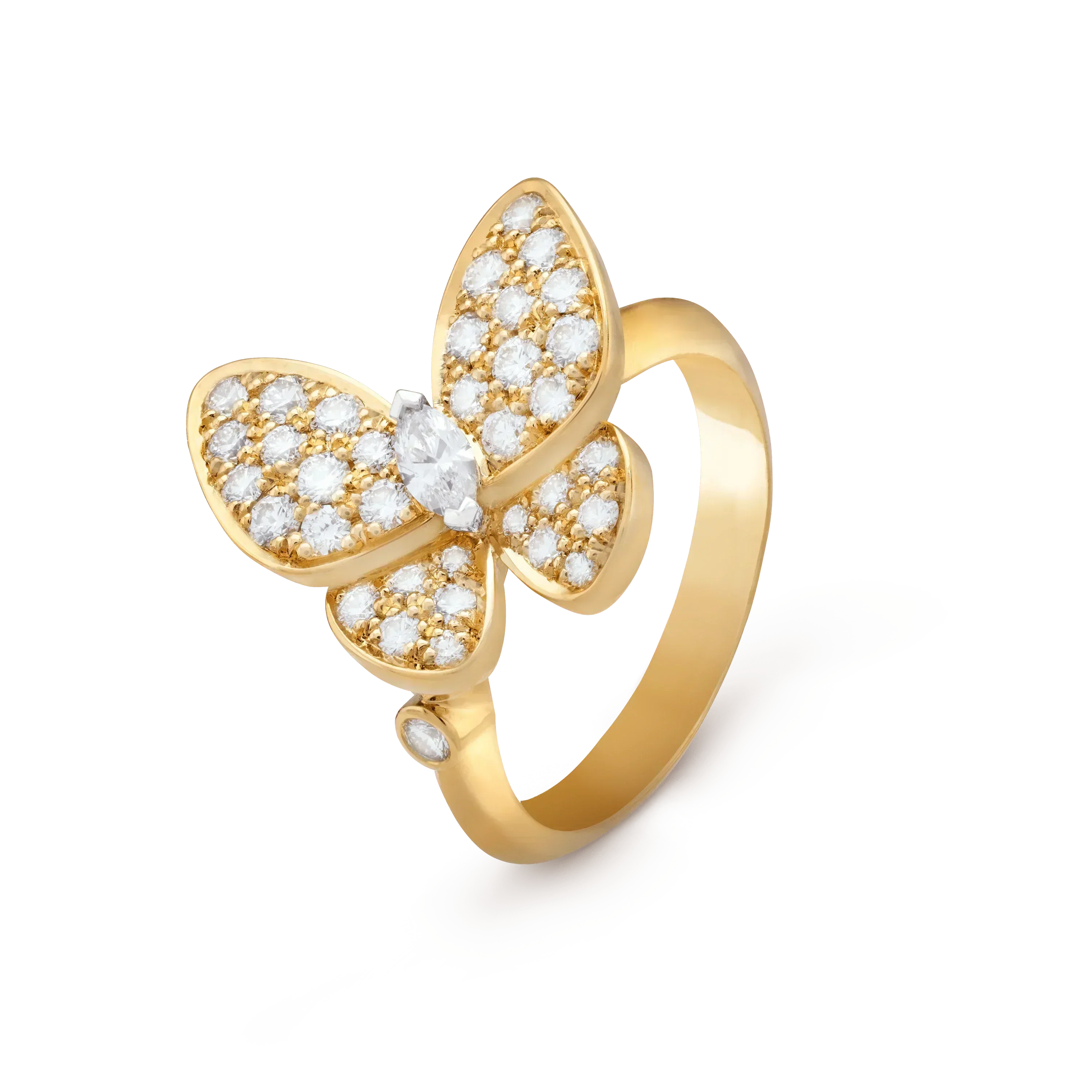 [Luxe]BUTTERFLY DIAMOND RING
