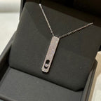 [LUXE]MY FIRST DIAMOND PAVED NECKLACE
