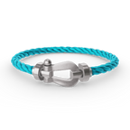 [Luxe]FORCE LARGE HORSESHOE NO DIAMOND BRACELET SILVER