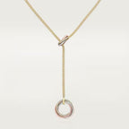 [Luxe Jewelry]TRINITY DIAMONDS NECKLACE